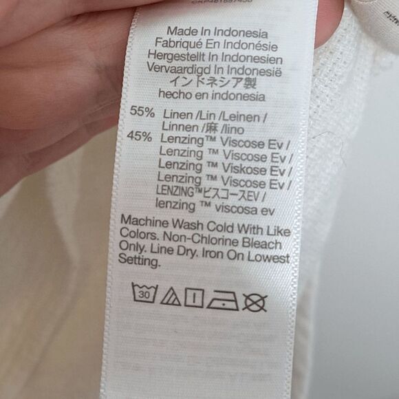 Madewell Breezewoven Beachside Shirttail Top size Small - Picture 9 of 10